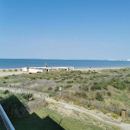 As18656 - Grand Studio Vue Mer, Direct Sur Plage Avec Parking Prive Le Grau-du-Roi Eksteriør bilde